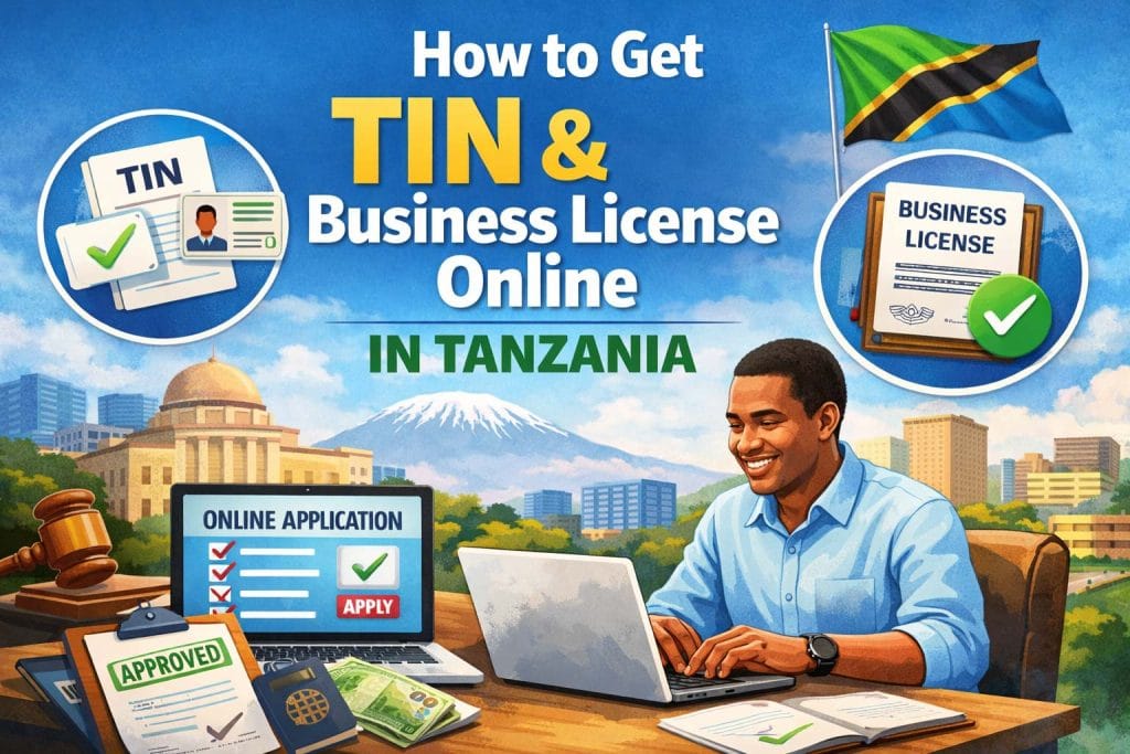 How to Get TIN and Business License Online in Tanzania for New Entrepreneurs