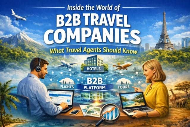Inside the World of B2B Travel Companies: What Travel Agents Should Know