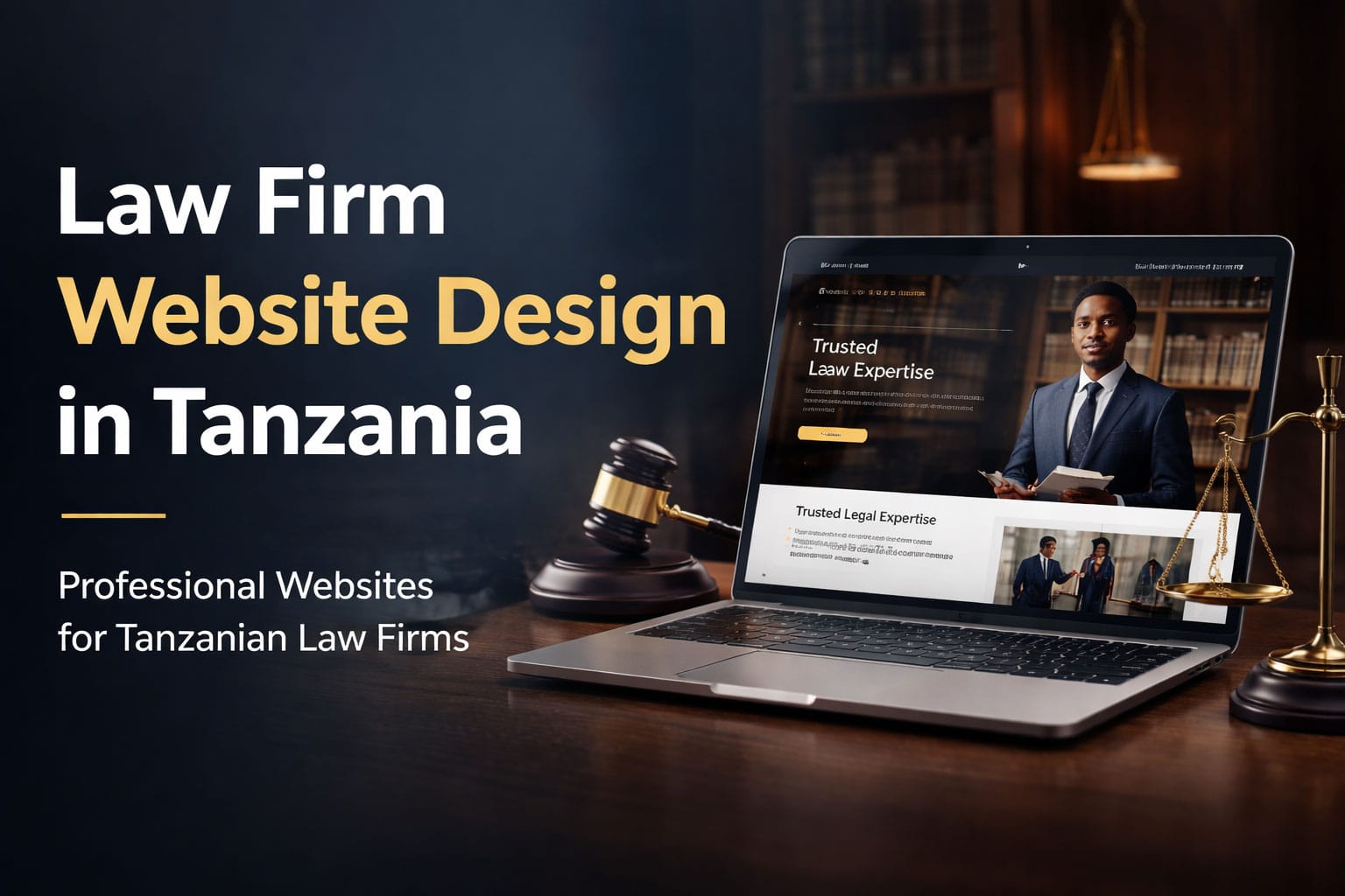 Law firm website design in tanzania