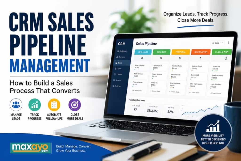 CRM Sales Pipeline Management: How to Build a Sales Process That Converts