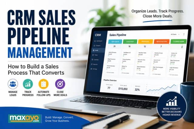 CRM Sales Pipeline Management: How to Build a Sales Process That Converts